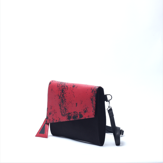 Cross Body Clutch Red