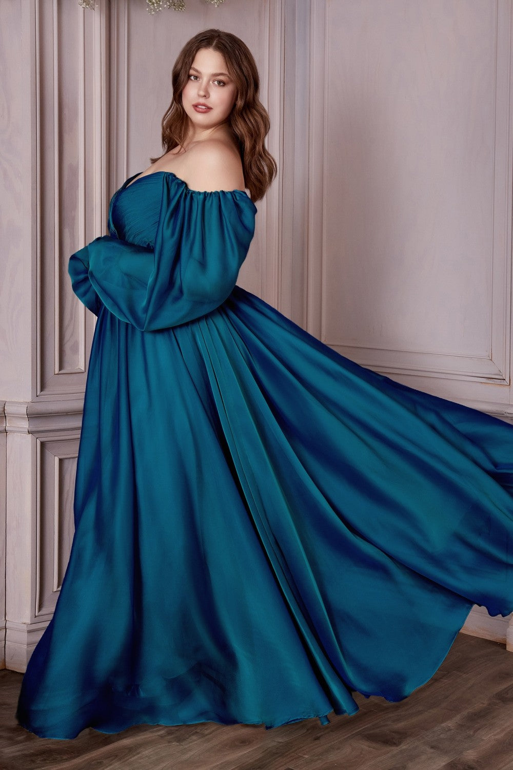 Classic Evening & Prom Dresses Long Sleeves Bodice A-line Chiffon Gown – West Cherry Clothing Classic Evening & Prom Dresses Long Sleeves Bodice A-line Chiffon Gown – West Cherry Clothing