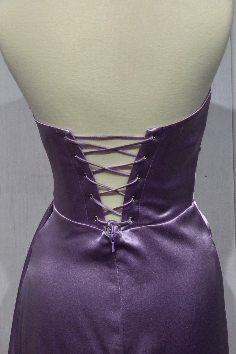 SATIN CORSET MERMAID GOWN CDCD294