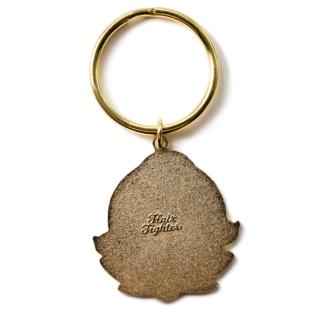 Slow Flow Yoga Meditation Sloth Enamel Keychain