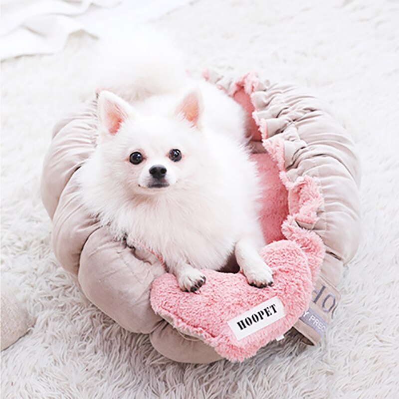 Pet Cat Bed House Winter Warm Cat Sleeping Cushion Soft Cozy Sofa Blanket Fluffy Kennel Mat for Small Large Dog Cat Pet Supplies